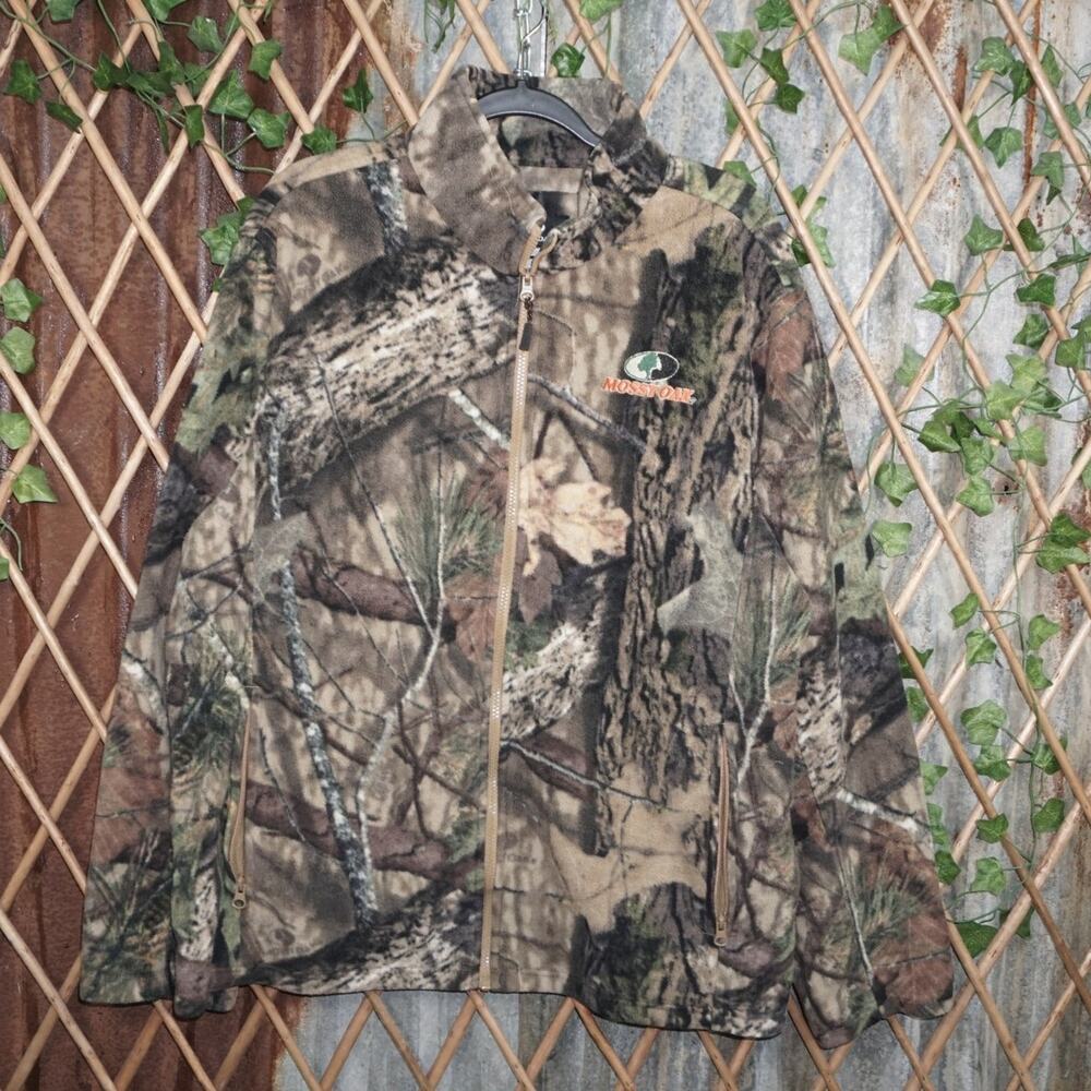 XL - Vintage Y2K Mossy Oak Jackets Coats zip sweatshirt